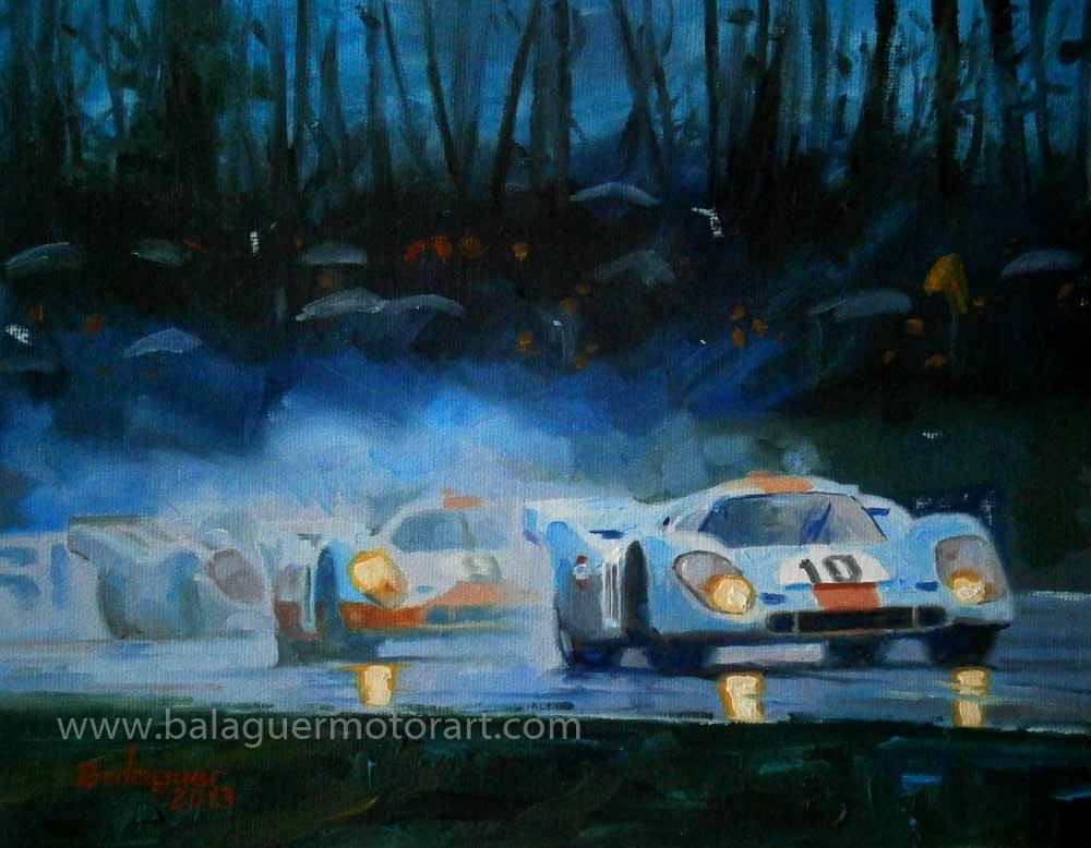 Pedro Rodríguez & Leo Kinnunen · 1000 km Brands Hatch 1970 · Porsche 917